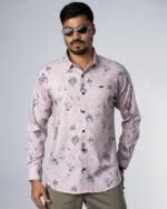 Bamboo Fiber Floral Shirt 25A