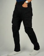 6 Pocket Cargo Pant - Black - Image 2