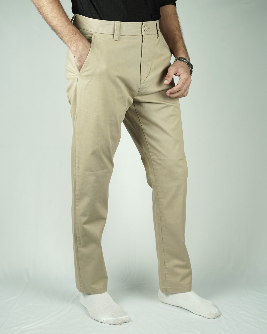 A3-styles-new-Dark-Baige-2 Premium Chino Pant- Dark Beige - Image 1