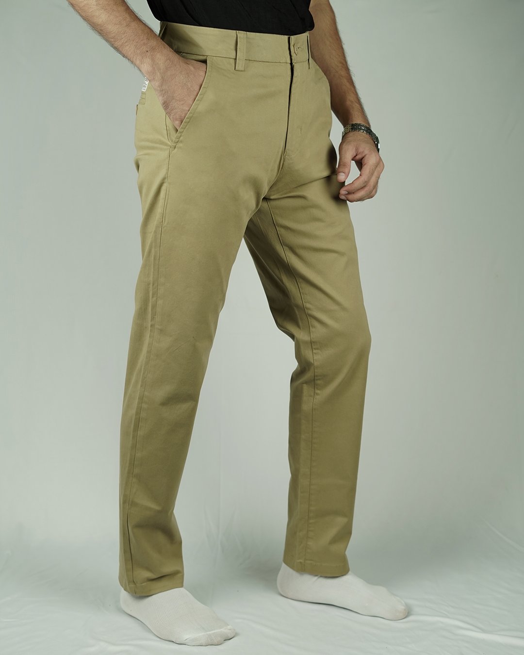 A3-styles-new-Khaki-2 Premium Chino Pant- Khaki - Image 1