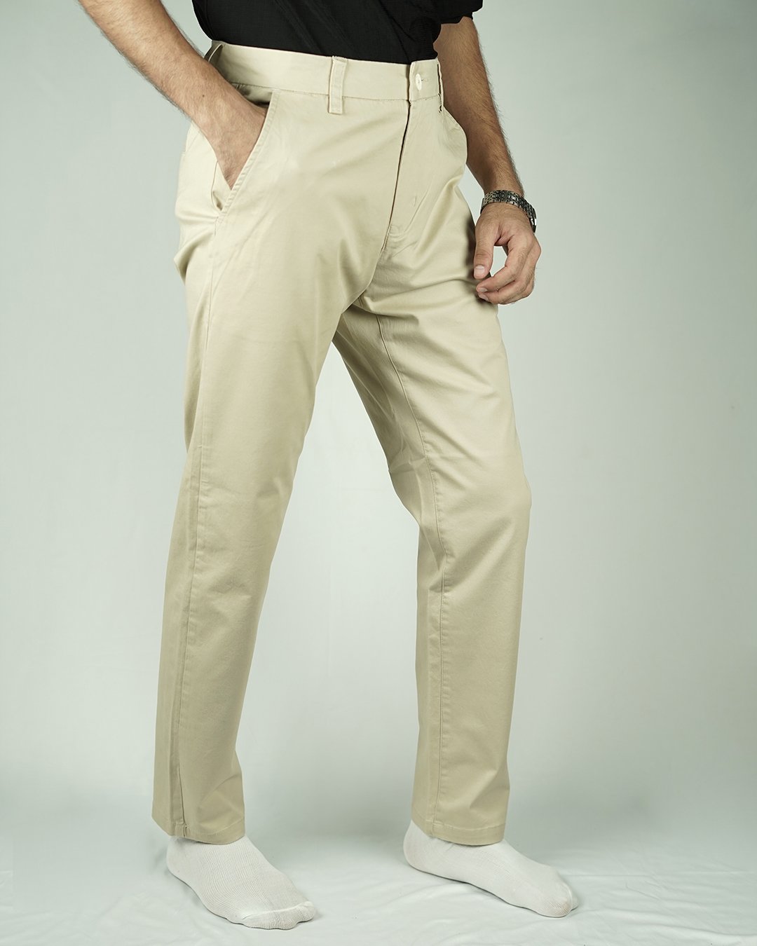 A3-styles-new-Off-white-2 Premium Chino Pant- Off White - Image 1