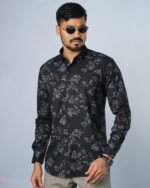 Bamboo Fiber Floral Shirt 25B