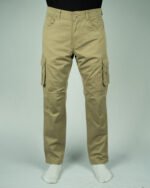 6 Pocket Cargo Pant- Khaki - Image 3
