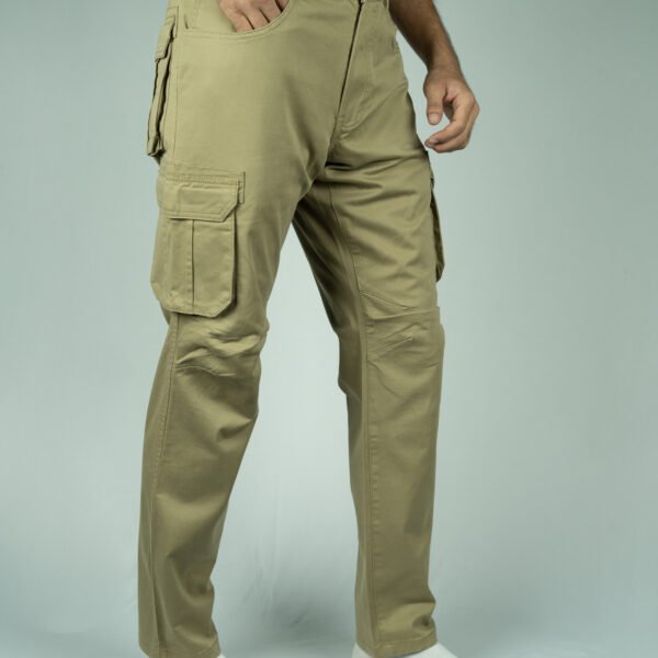 6 Pocket Cargo Pant- Khaki