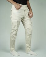 6 Pocket Cargo Pant - Cream