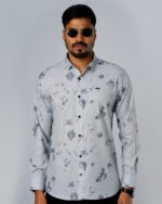 Bamboo Fiber Floral Shirt 25D