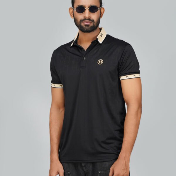 Jacquard Sewing Polo