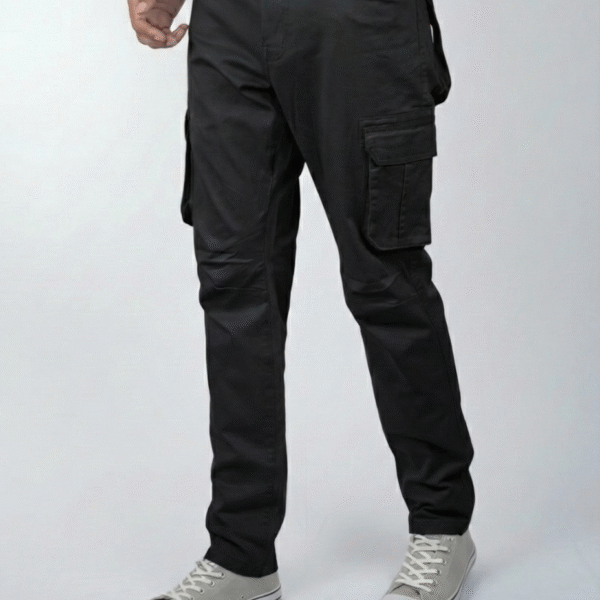 6 Pocket Cargo Pant - Black