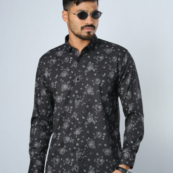 Bamboo Fiber Floral Shirt 25L