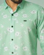 Bamboo Fiber Floral Shirt 25M - Image 2