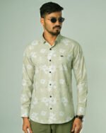 Bamboo Fiber Floral Shirt 25O