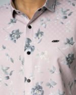 Bamboo Fiber Floral Shirt 25A - Image 2