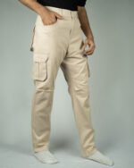 6 Pocket Cargo Pant- Beige