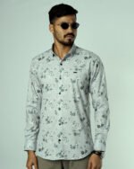 Bamboo Fiber Floral Shirt 25G