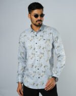 Bamboo Fiber Floral Shirt 25H