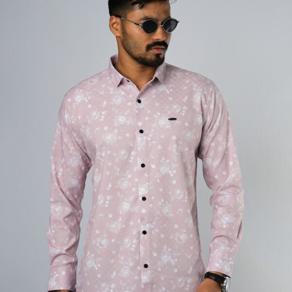 Bamboo Fiber Floral Shirt 25K